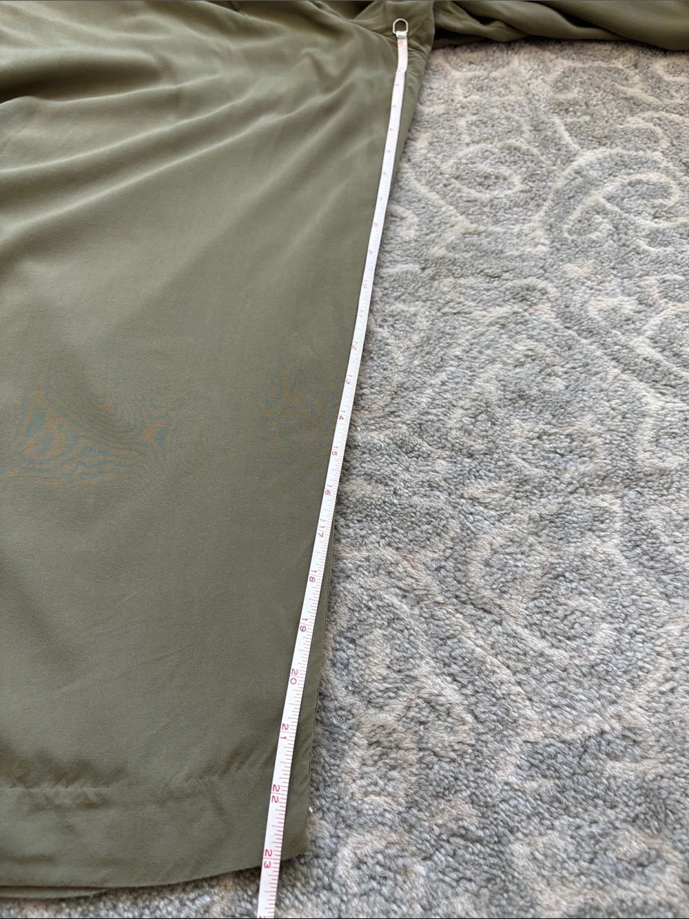 J.Crew Point Sur Olive Green Paperbag Waist Lined Culottes Cropped Pants Sz 6P